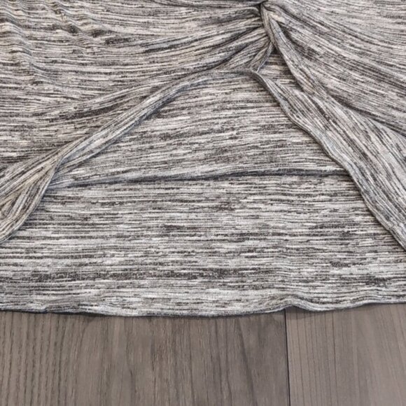 3/$20 Junarose Twist Front Layered Knit Skirt Above Knee Space Dye Bodycon XXL - Picture 7 of 12